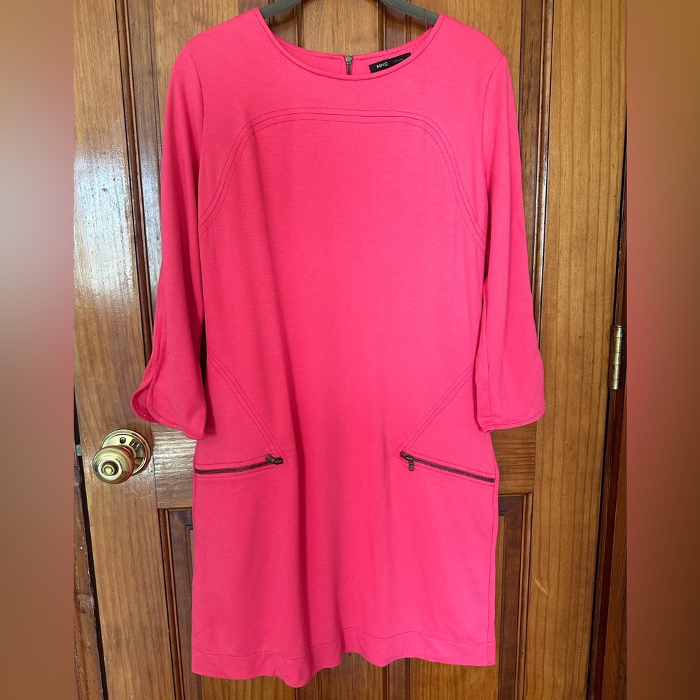 Mango Pink Mini Dress in Size S
